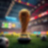 Visual representation of World Cup betting odds