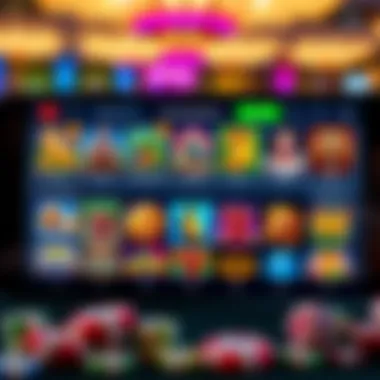 A user interface showcasing a variety of gaming options available on an Android app.