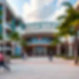 Exterior view of Baha Mar Sportsbook showcasing its modern architecture