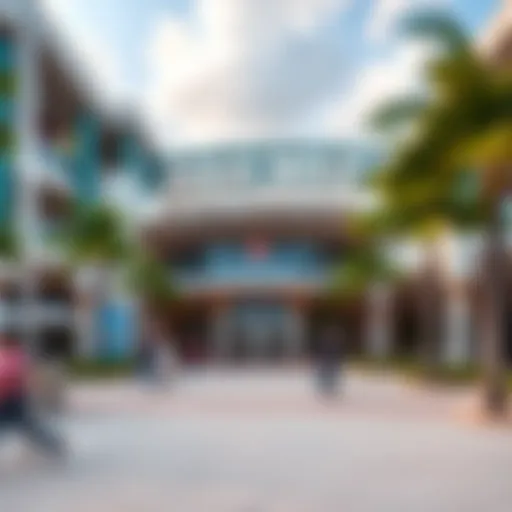 Baha Mar Sportsbook Exterior Exterior view of Baha Mar Sportsbook showcasing its modern architecture