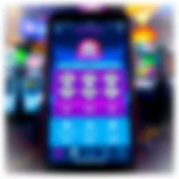 Detailed view of the CA Lottery mobile application interface