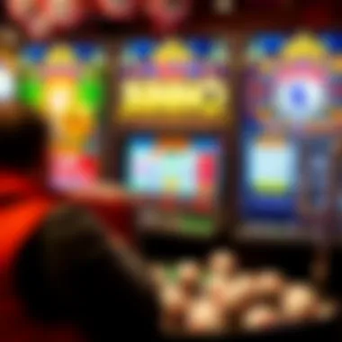 Strategic gameplay elements displayed in an online bingo session