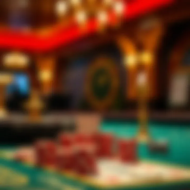 A visualization of strategic gameplay elements in Casino Royale