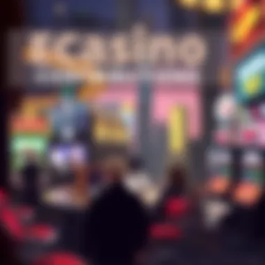 Infographic depicting the economic impact of casinos on NYC