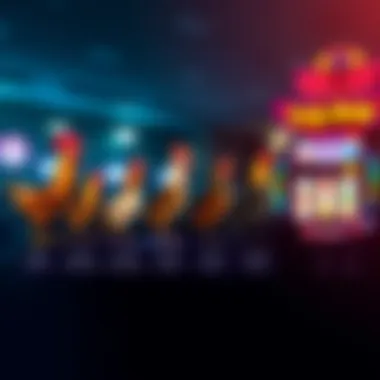 Visual timeline showcasing the evolutionary history of Chicken Drop slots