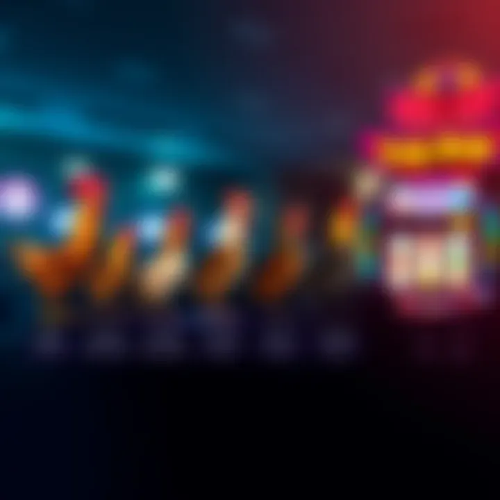 Visual timeline showcasing the evolutionary history of Chicken Drop slots