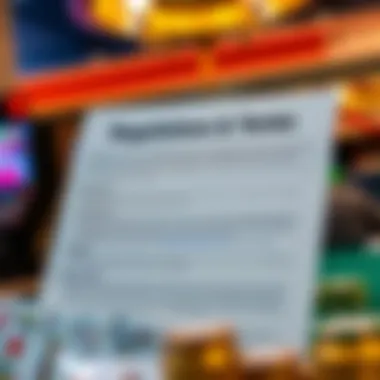 Infographic on regulations and terms of no deposit bonus codes