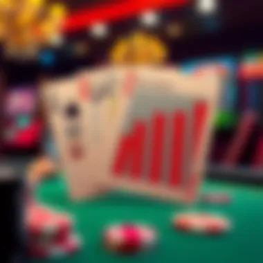 A visually appealing chart showing trends in digital card gaming