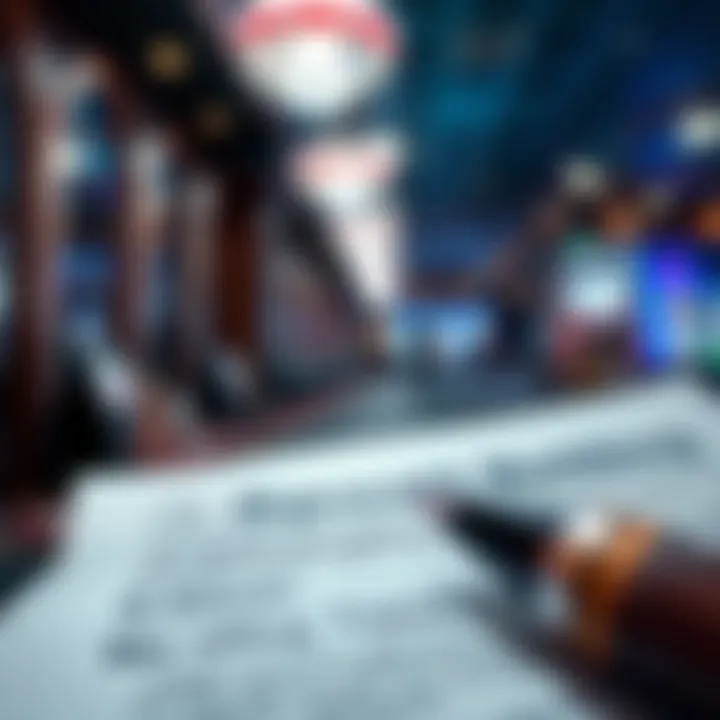 Sports betting legislation document