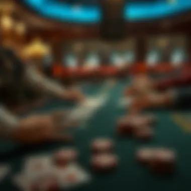 Historical depiction of the origins of Blackjack