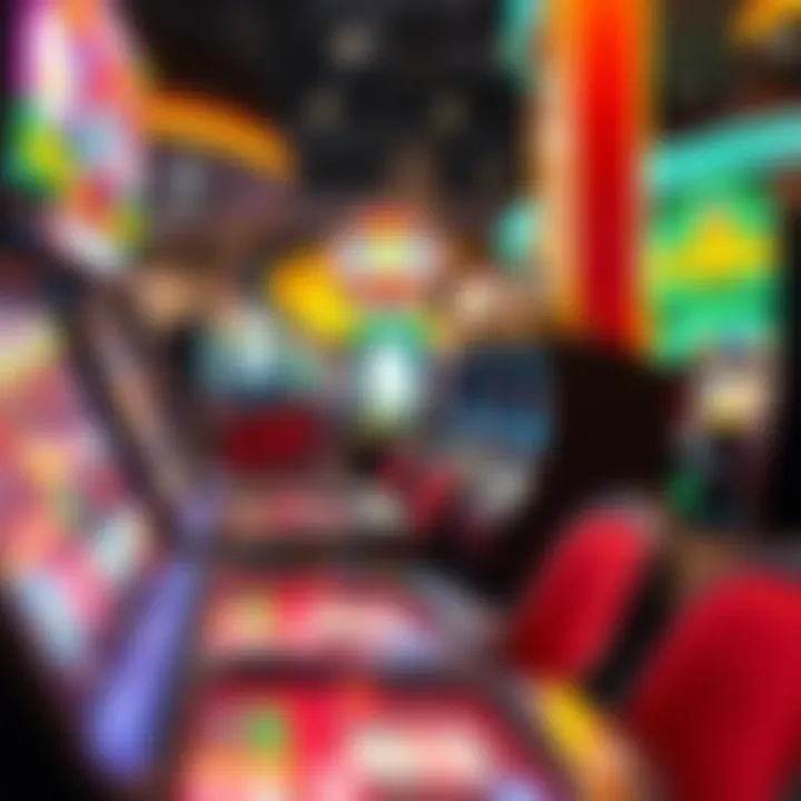 A diverse selection of gaming options available in café casinos