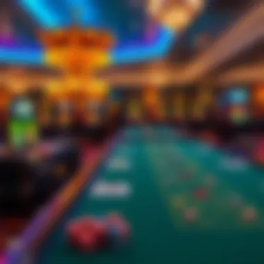 Exciting gaming tables with diverse options available