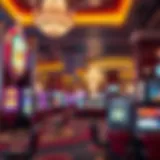 Luxurious Casino Interior Luxurious casino interior showcasing vibrant gaming floors