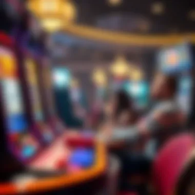 An engaging scene of players strategizing their bets while enjoying the Double Double slot machine