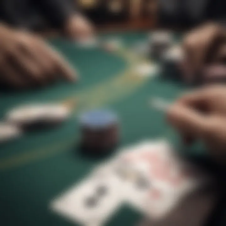 A strategic poker guide with notes and tips