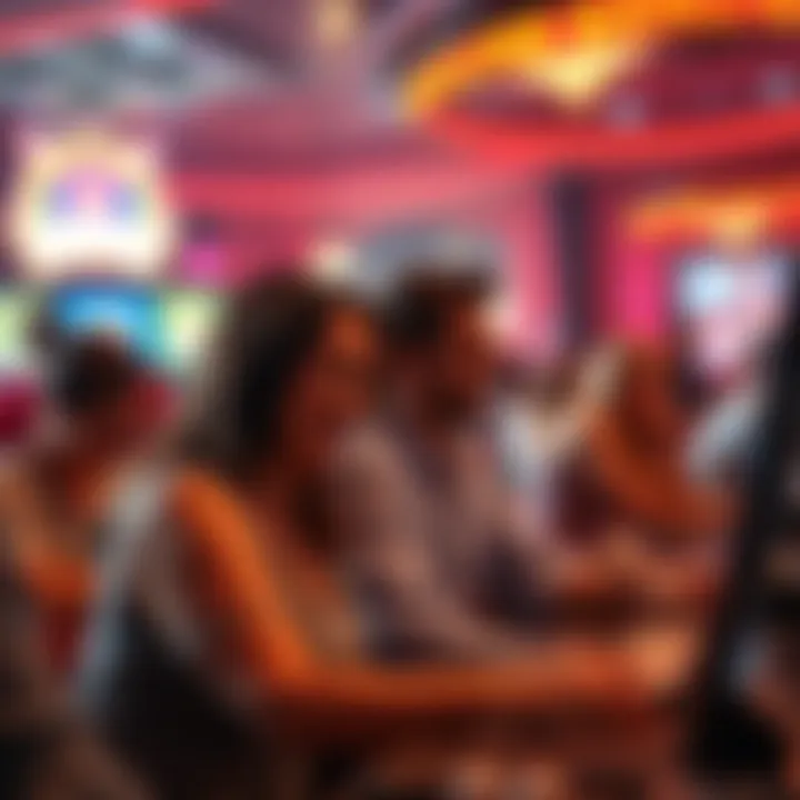 A vibrant community of players enjoying bingo together online.