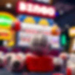 An engaging visual representation of the gameplay in Google Free Bingo.