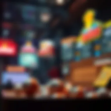 A cautionary illustration highlighting the potential pitfalls of online gaming.