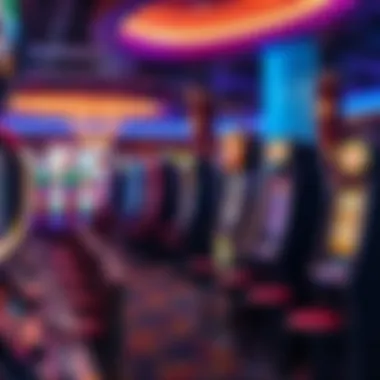 Gaming floor with diverse slot machines