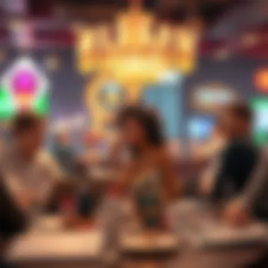 Editorial Team Brainstorming Session An editorial team brainstorming ideas for a Las Vegas lifestyle magazine