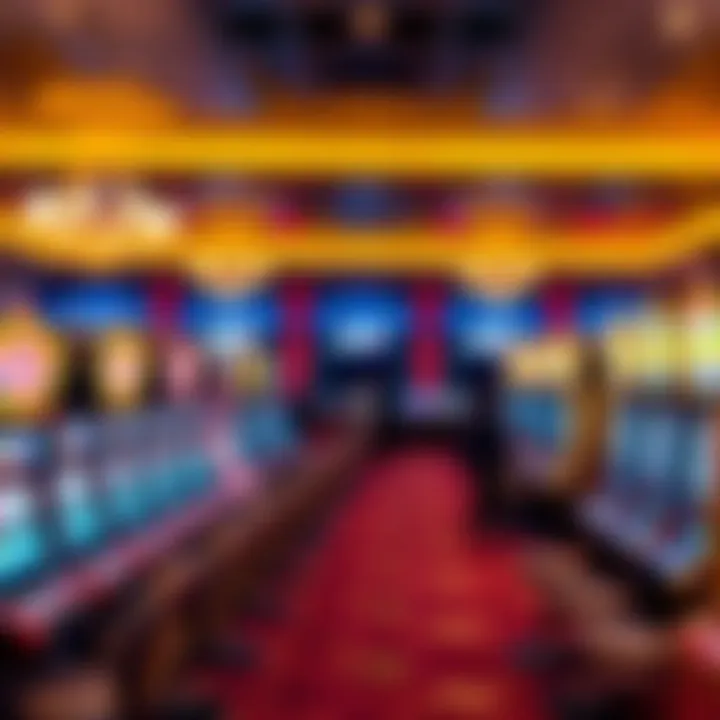 Luxurious gaming floor at MGM Resorts in Ohio