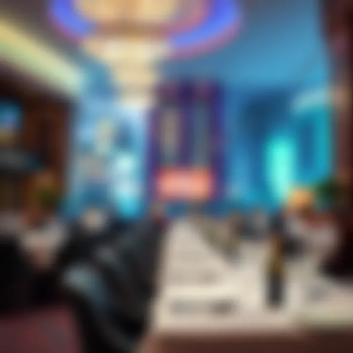 Fine Dining Ambiance Exquisite dining experience at an MGM hotel