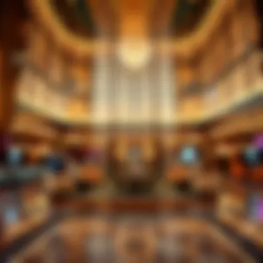 Stunning Lobby Design Luxurious lobby of an MGM sister hotel