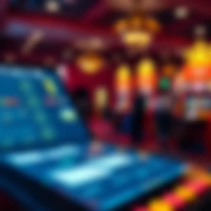 A visual representation of New York's regulatory framework concerning mobile gambling.