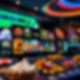 A modern online casino interface showcasing various games