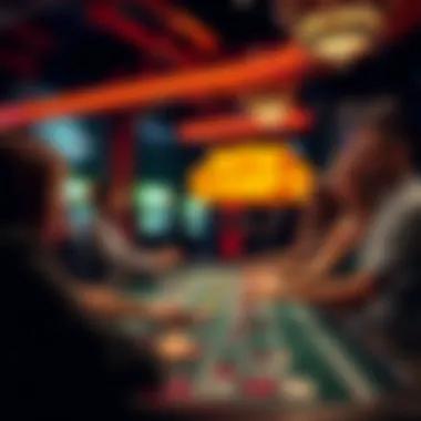 Interactive Experience in Online Craps Players enjoying an interactive online craps experience