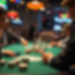 Strategic online poker gameplay