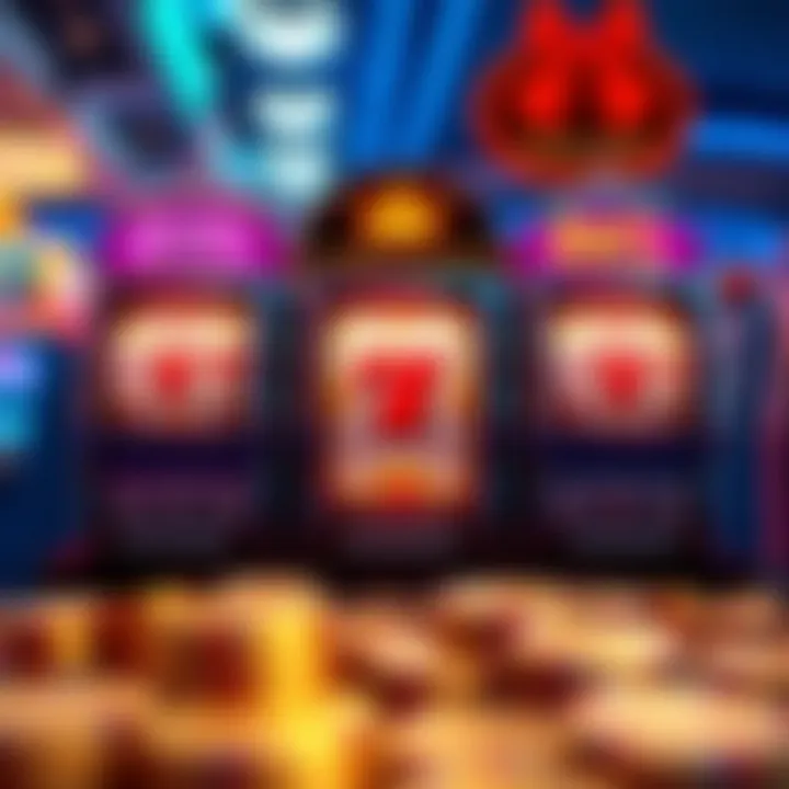 An informative infographic illustrating the mechanics of penny slots gameplay.