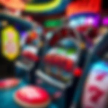 A captivating visual representation of various penny slots themes and designs.