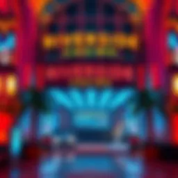 Entrance of Riverside Casino showcasing vibrant exterior