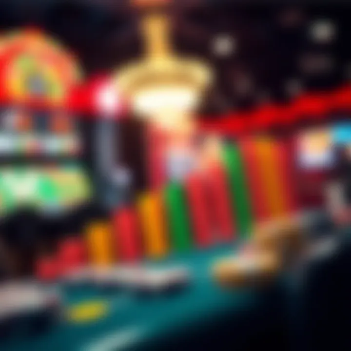 Visual representation of player satisfaction ratings in RTG casinos