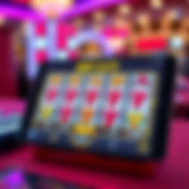 Exciting Gameplay Experience of Ruby Slots Exciting gameplay of ruby slots displayed on a device