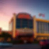 Elegant exterior of Snoqualmie Hotel Casino showcasing its architectural beauty