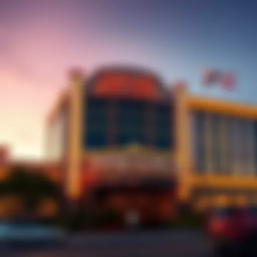 Elegant exterior of Snoqualmie Hotel Casino showcasing its architectural beauty