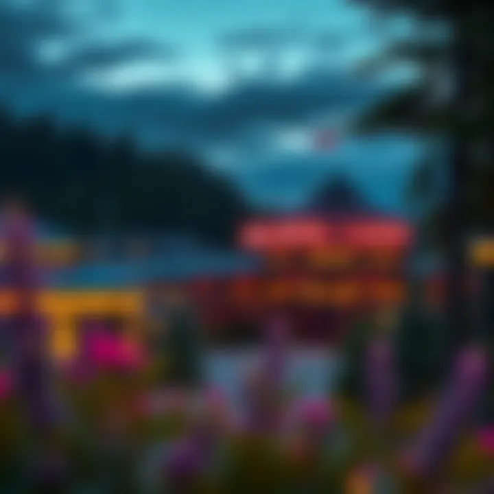 Scenic views surrounding Snoqualmie Hotel Casino reflecting its natural beauty