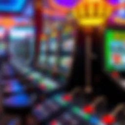 Visual representation of slot machine software architecture