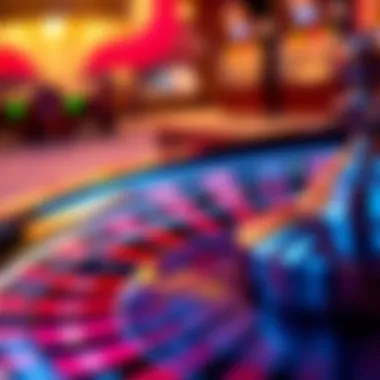 Graph illustrating roulette odds