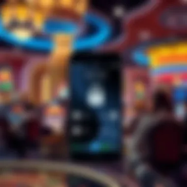 Overview of security features within the Caesars Palace app