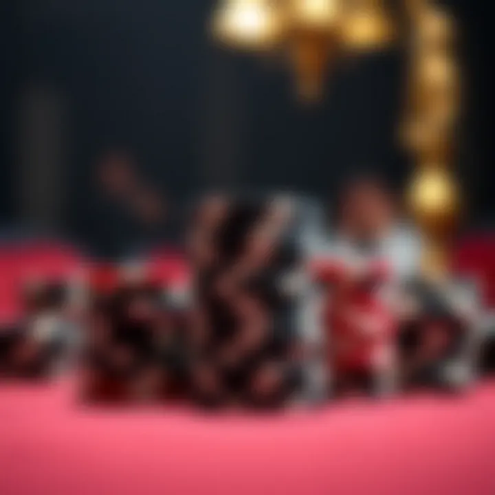 The Strategy Behind Poker A close-up of poker chips stacked neatly on a table