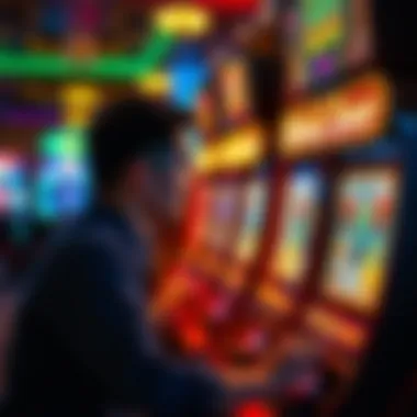 An engaging scene of a player immersed in the Heidi Beer Slot experience.