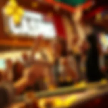 Celebration of a jackpot win at Saracen Casino