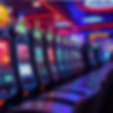 Modern slot machine technology in action