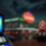 Historic view of Lansing's first casino establishment