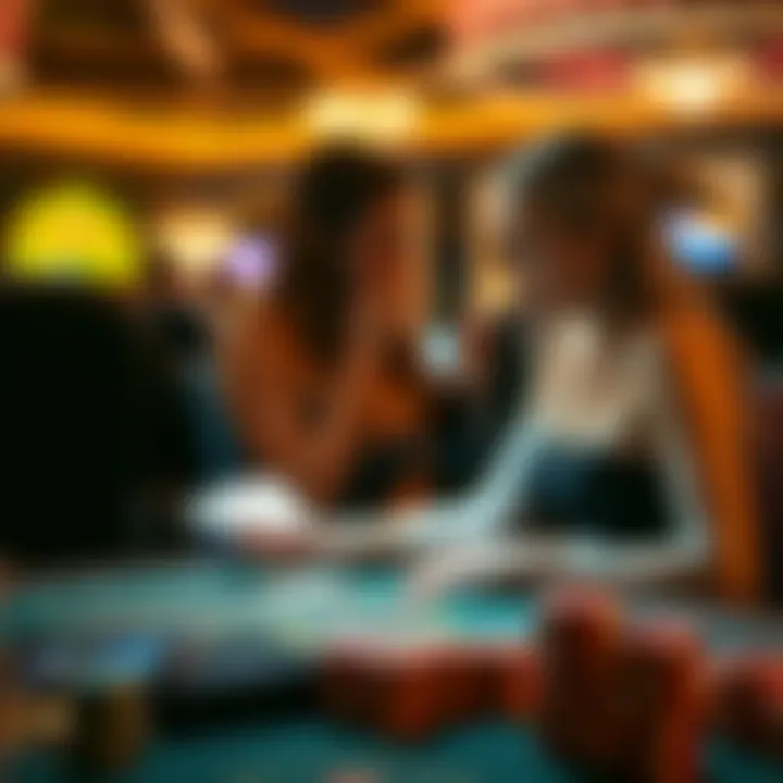 Player Engagement in Online Baccarat An engaging depiction of player interaction in online baccarat.