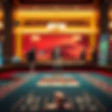 A captivating online baccarat table interface.