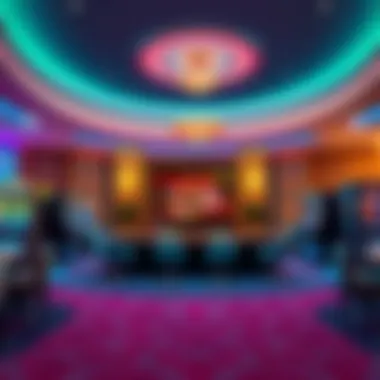 Vibrant Online Casino Lobby